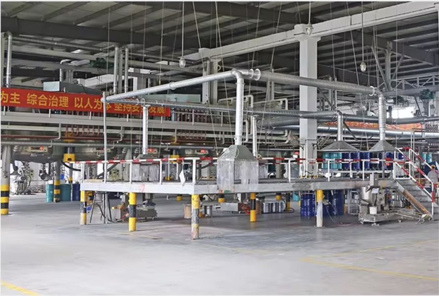Shanghai Fest Chemical Co.,Ltd linha de produção do fabricante