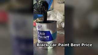 1K 2K Car Paint Black na China Manufactuere com melhor preço